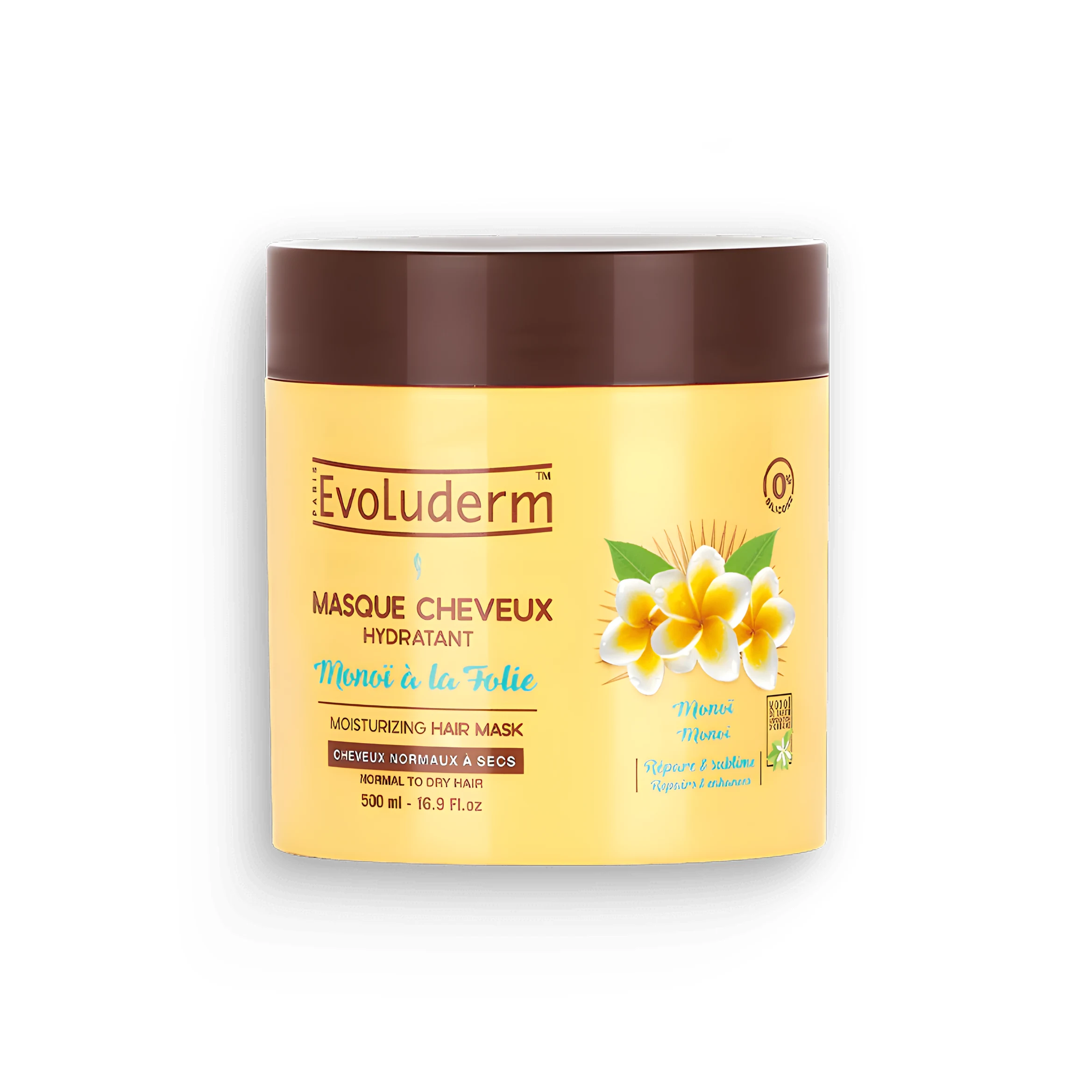 Masque Cheveux Hydratant Monoï à la Folie 500ML